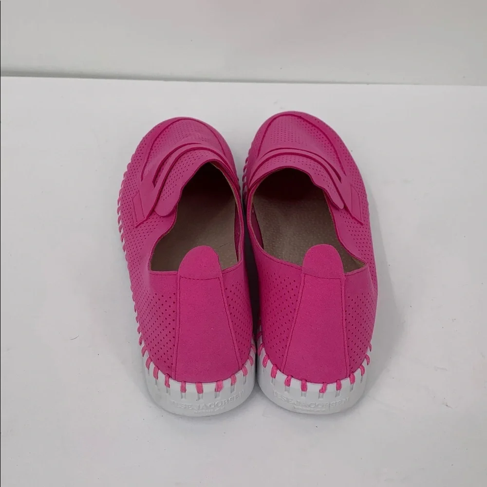 Ilse Jacobsen Fuchsia Sneakers with White Soles - Picture 5 of 6